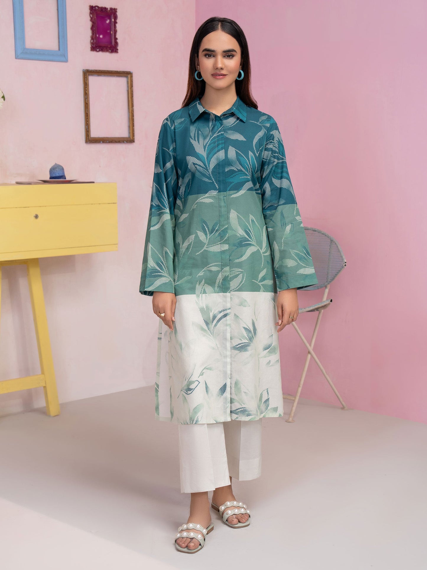 Lawn Shirt-Printed (Unstitched)