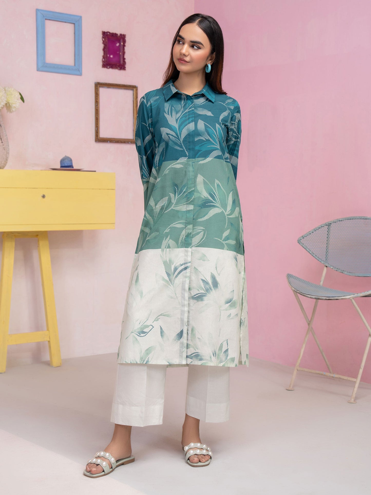 Lawn Shirt-Printed (Unstitched)