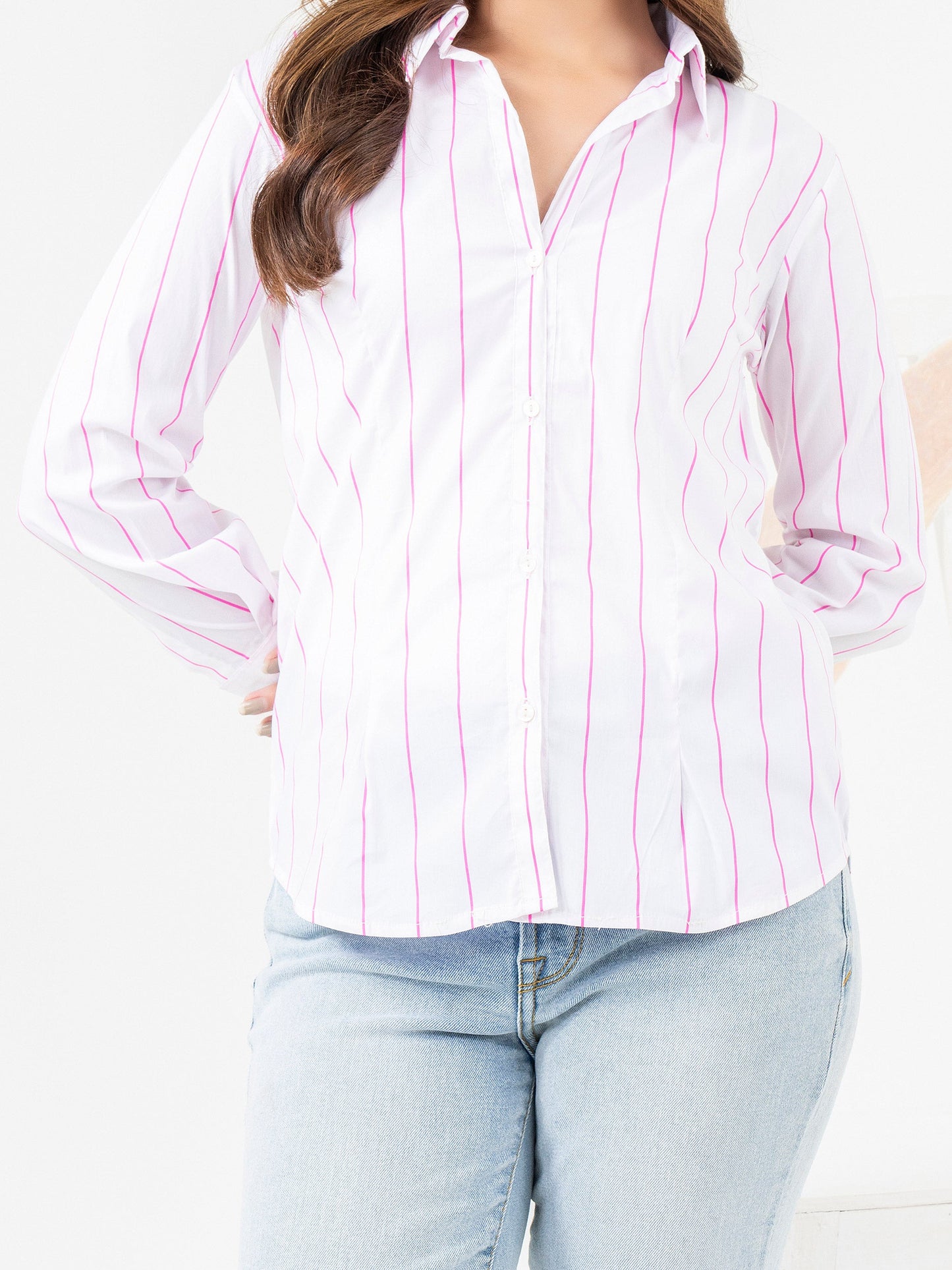 Printed Satin Top