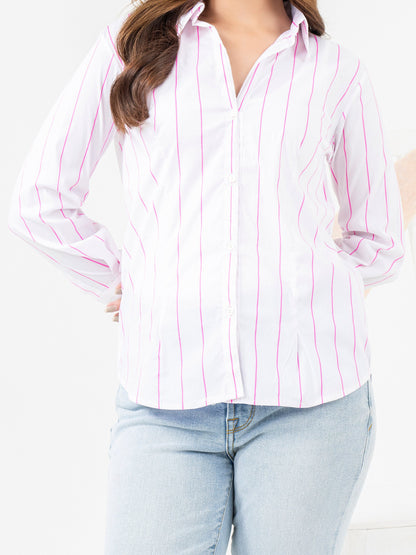 Printed Satin Top