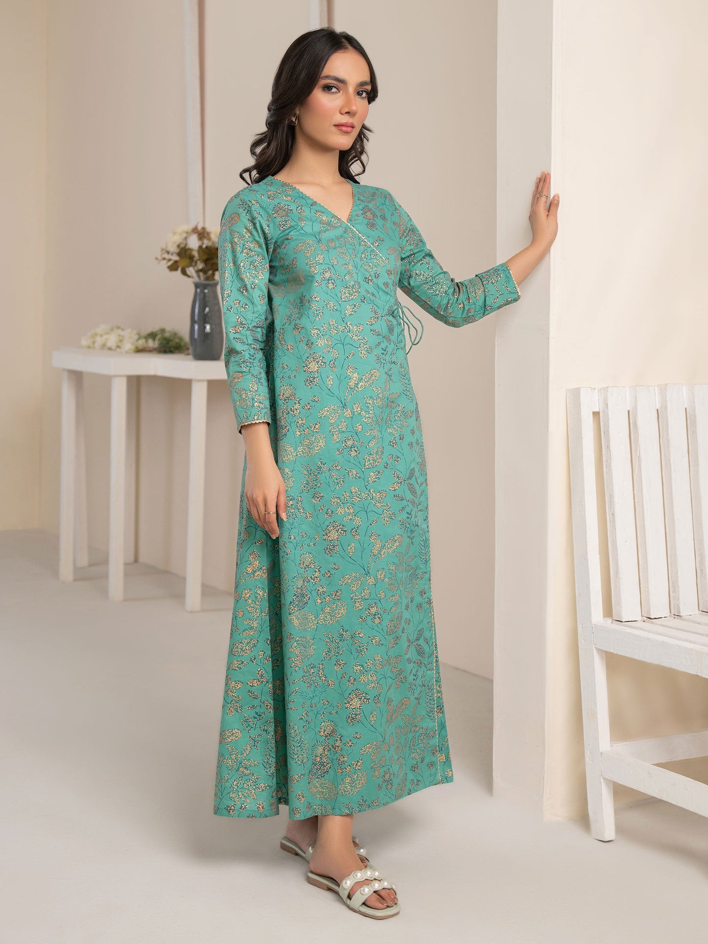 Lawn Shirt-Paste Print (Unstitched)