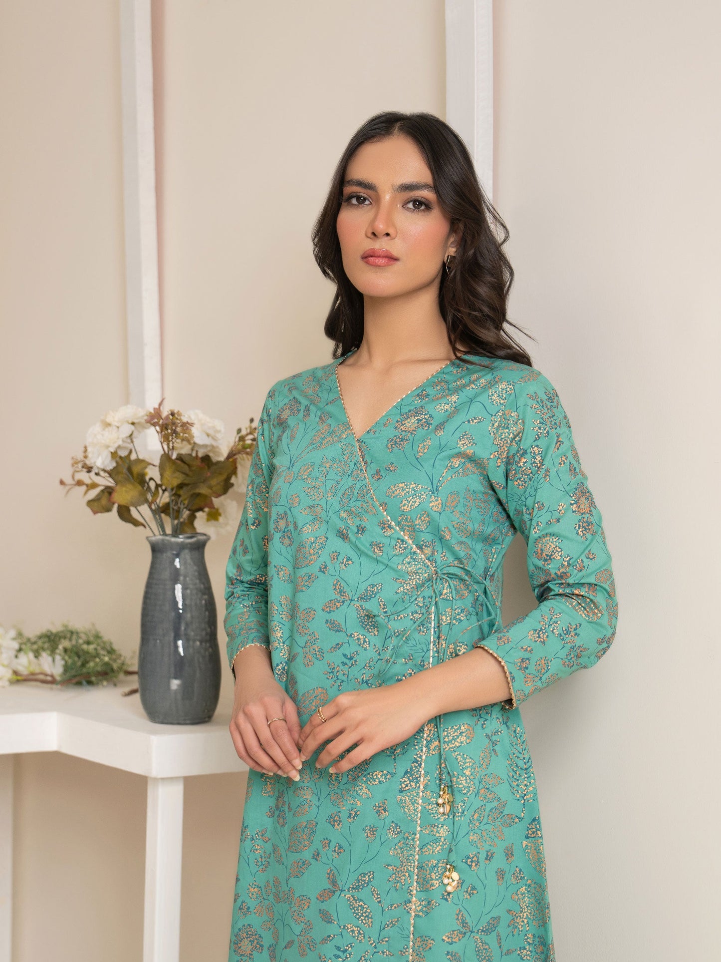 Lawn Shirt-Paste Print (Unstitched)