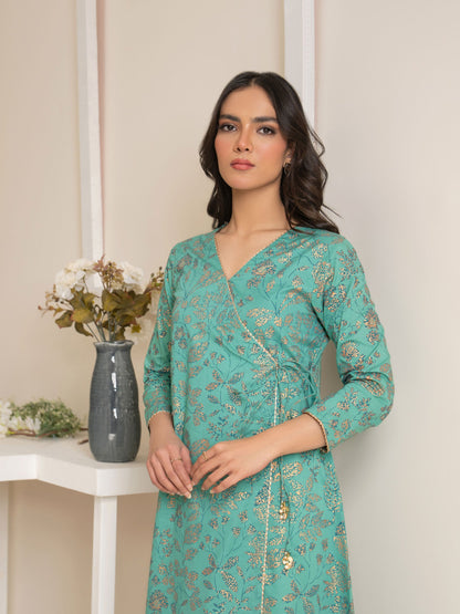 Lawn Shirt-Paste Print (Unstitched)
