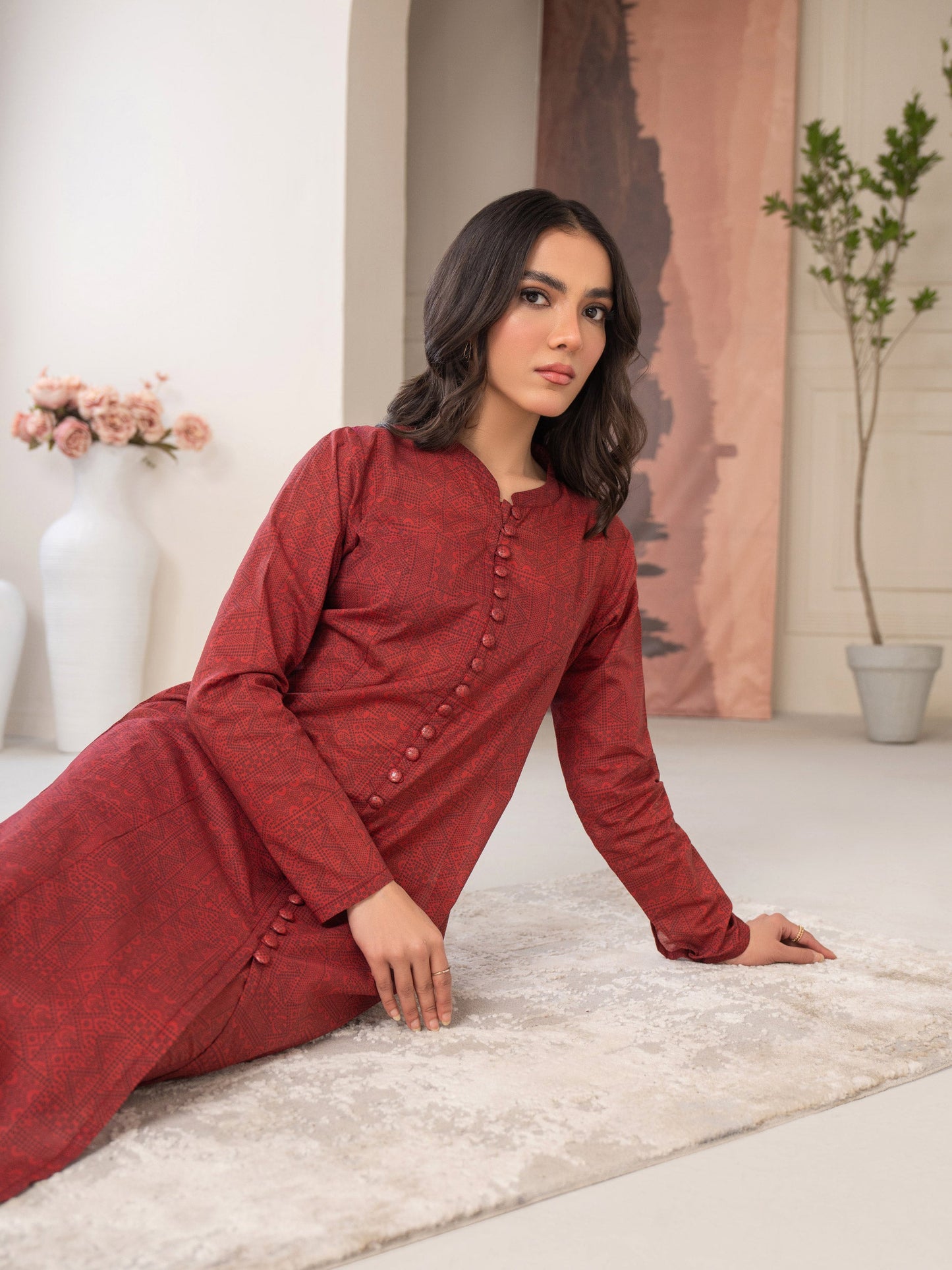 Lawn Shirt-Printed (Unstitched)
