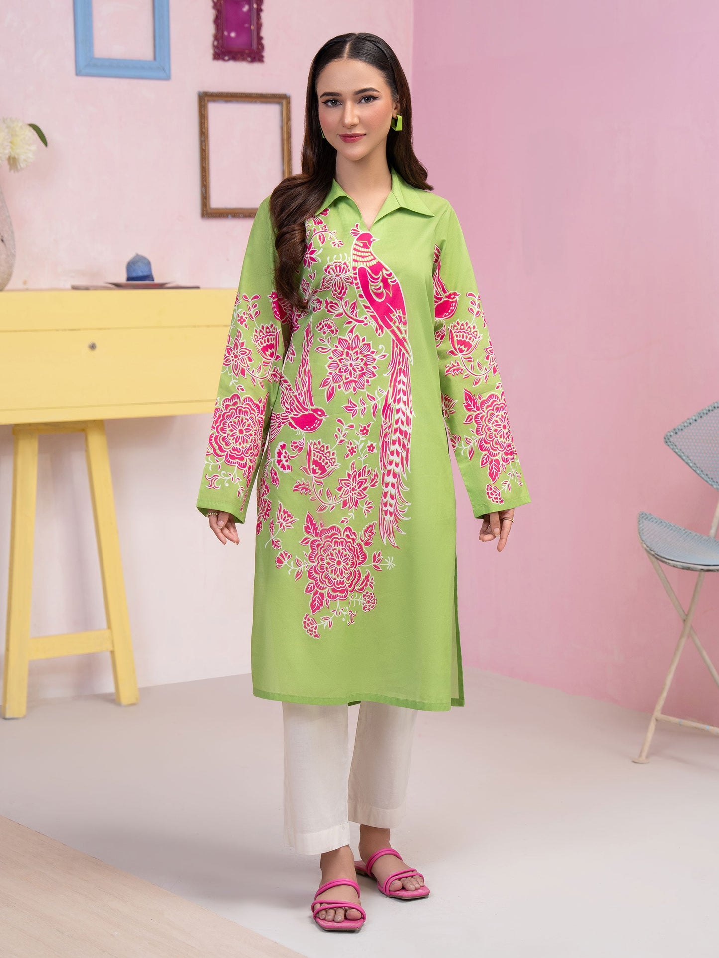 Lawn Shirt-Printed (Unstitched)