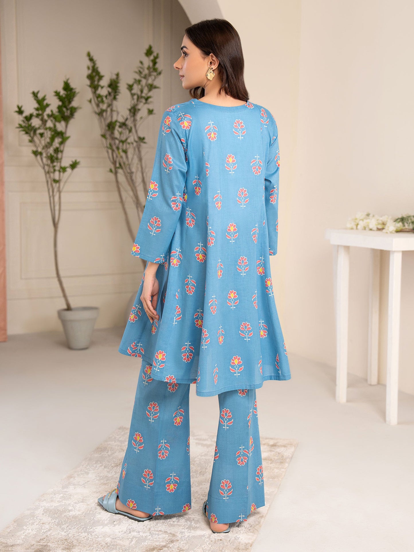 Lawn Shirt-Printed (Unstitched)