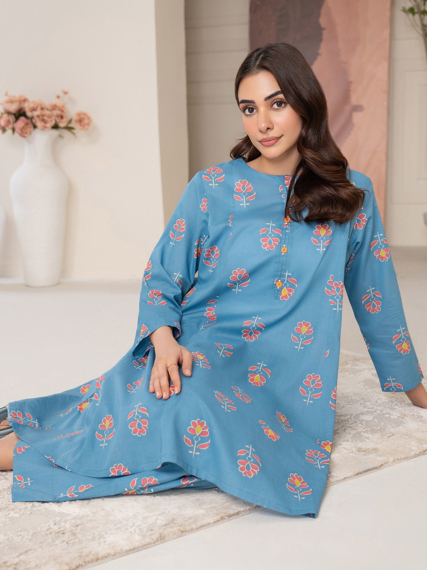 Lawn Shirt-Printed (Unstitched)