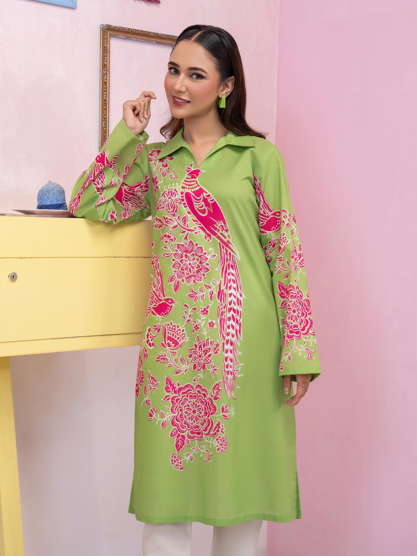 Lawn Shirt-Printed (Unstitched)
