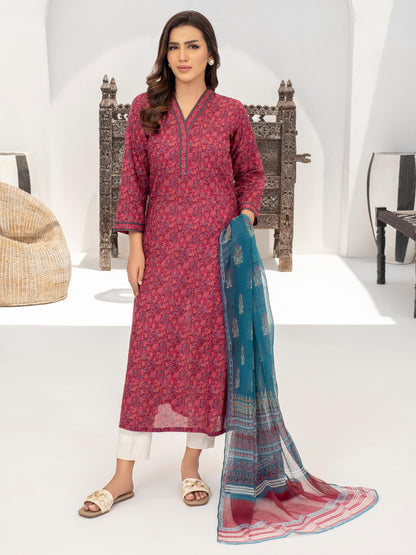 2 Piece Lawn Suit-Printed (Unstitched)