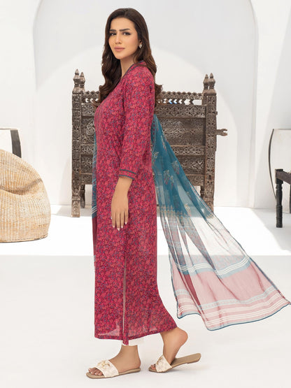2 Piece Lawn Suit-Printed (Unstitched)