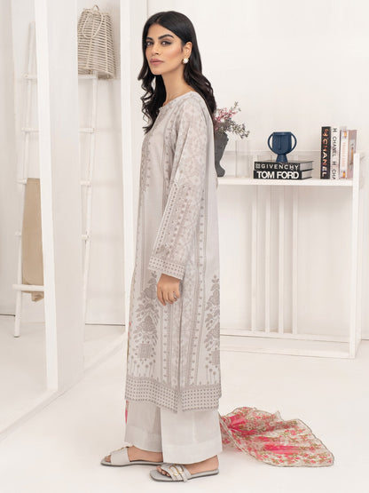 3 Piece Lawn Suit-Printed (Unstitched)