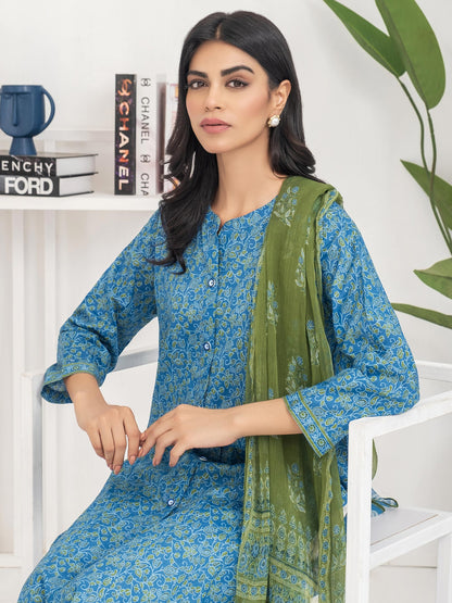 2 Piece Lawn Suit-Printed (Unstitched)
