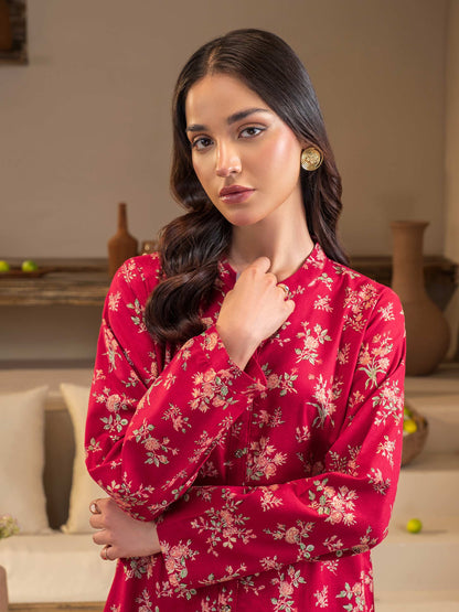 Khaddar Shirt-Paste Print (Unstitched)