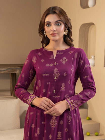 Khaddar Shirt-Paste Print (Unstitched)