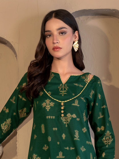 Khaddar Shirt-Paste Print (Unstitched)