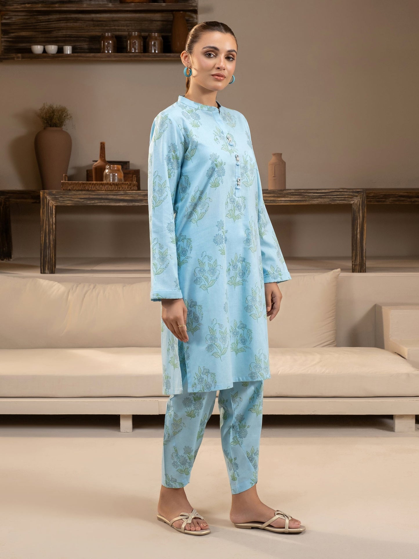Khaddar Shirt-Printed (Unstitched)