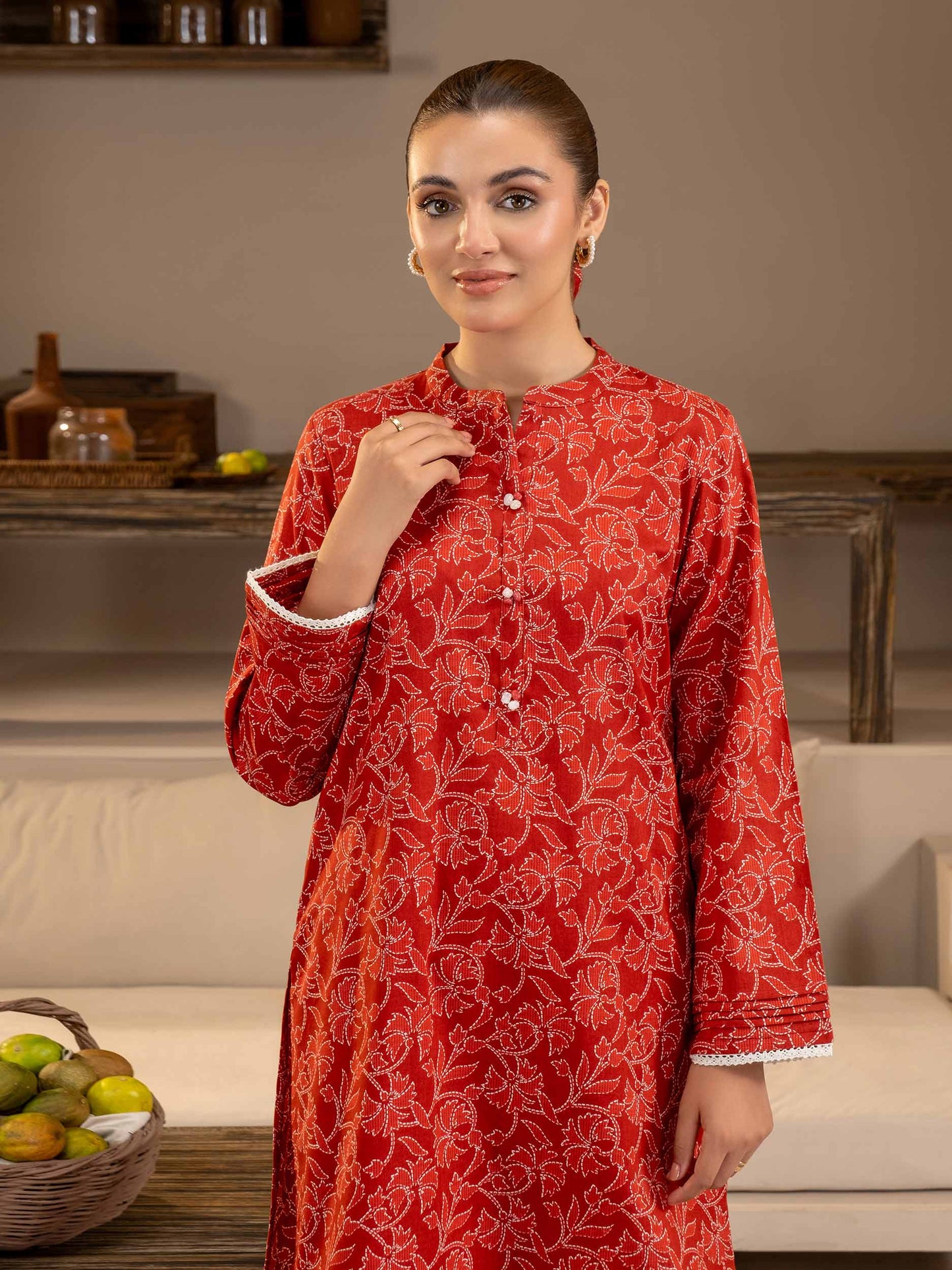 Khaddar Shirt-Printed (Unstitched)
