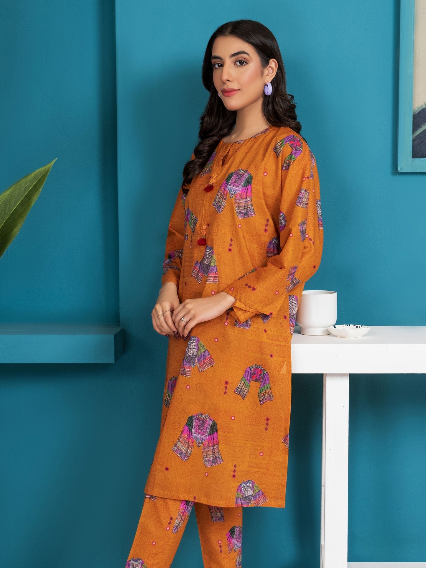 Lawn Shirt-Printed (Unstitched)