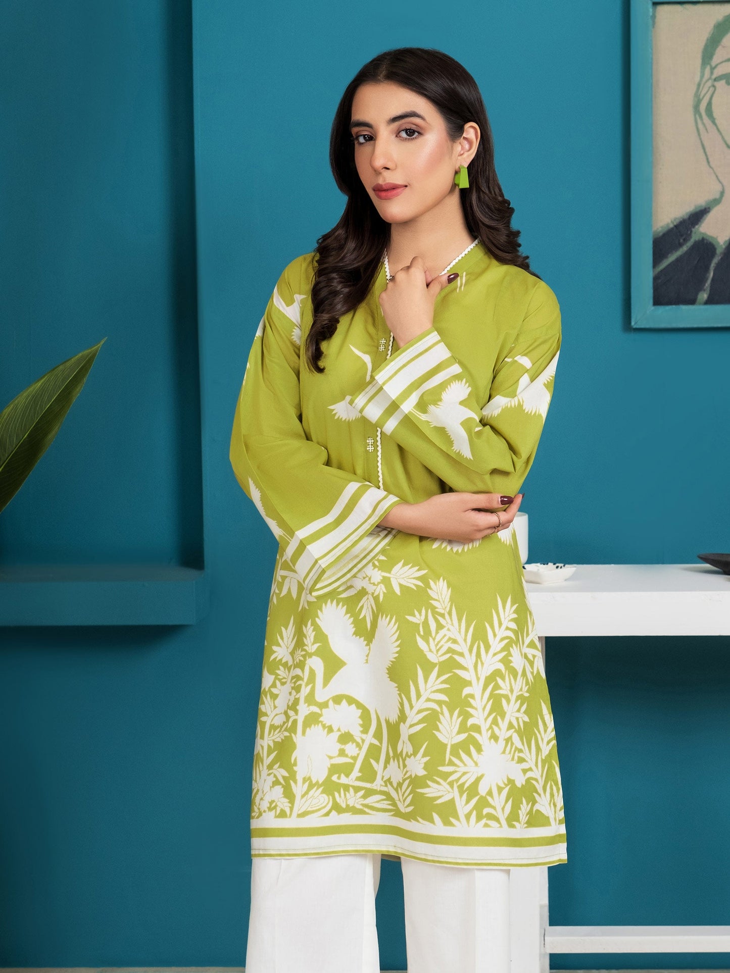 Lawn Shirt-Printed (Unstitched)