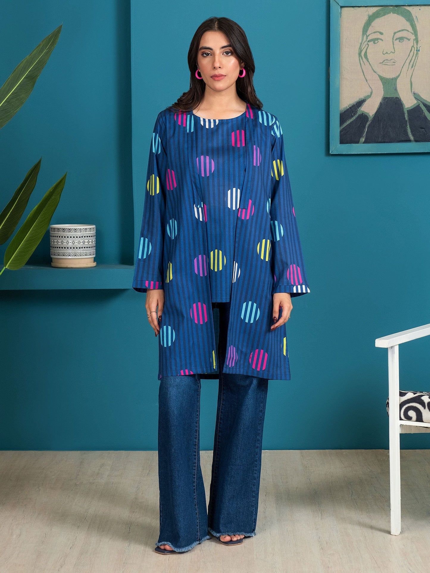 Lawn Shirt-Printed (Unstitched)