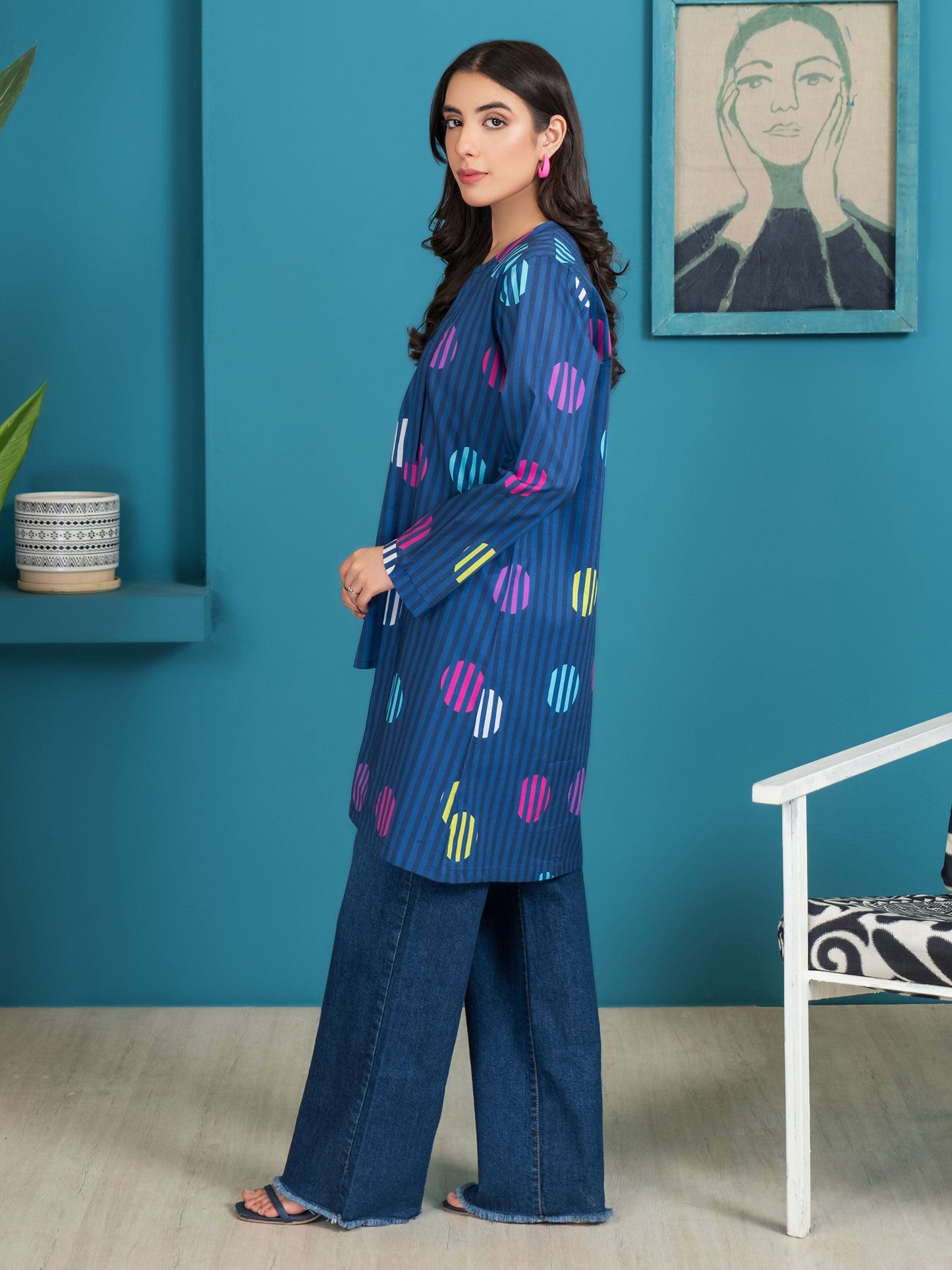 Lawn Shirt-Printed (Unstitched)