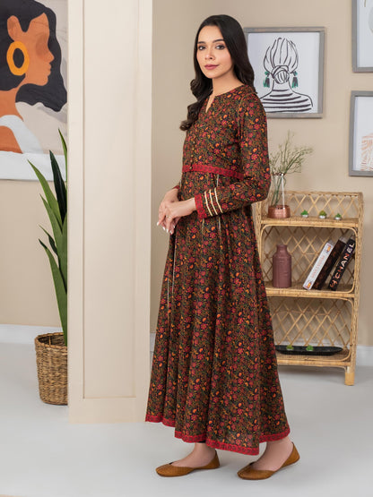 Lawn Shirt-Printed (Pret)