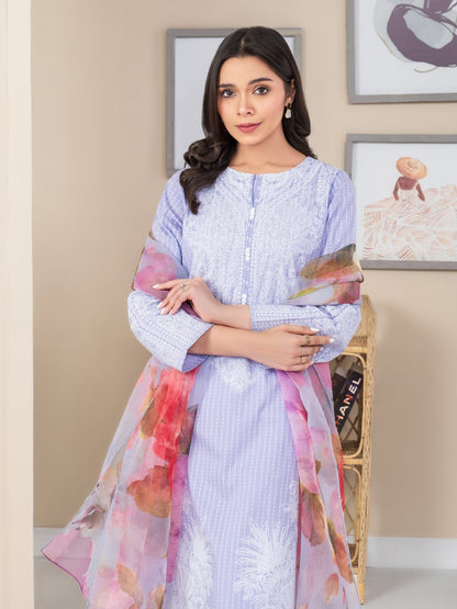 2 Piece Lawn Suit-Paste Print (Unstitched)