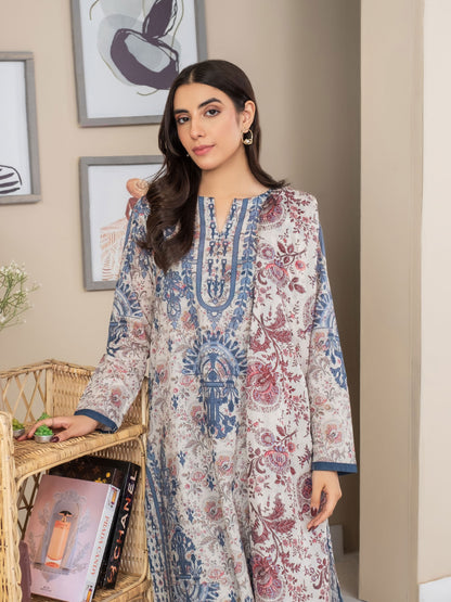 3 Piece Lawn Suit-Printed (Unstitched)