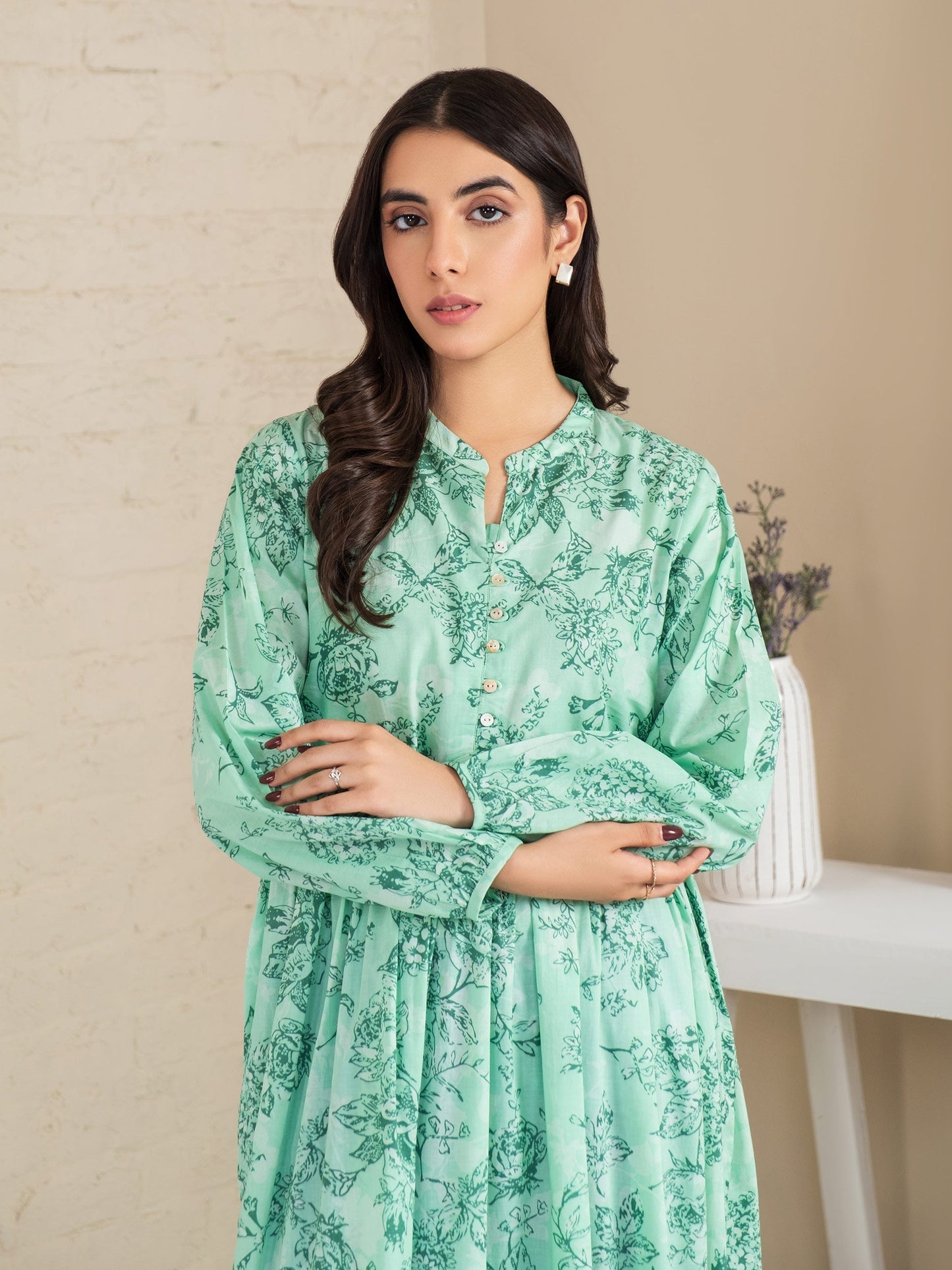 Lawn Shirt-Printed (Unstitched)
