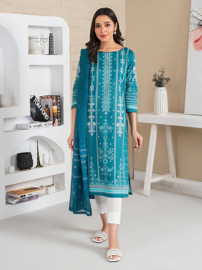 2 Piece Lawn Suit-Paste Print (Unstitched)