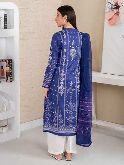 2 Piece Lawn Suit-Paste Print (Unstitched)