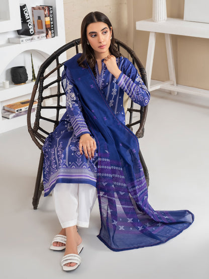 2 Piece Lawn Suit-Paste Print (Unstitched)