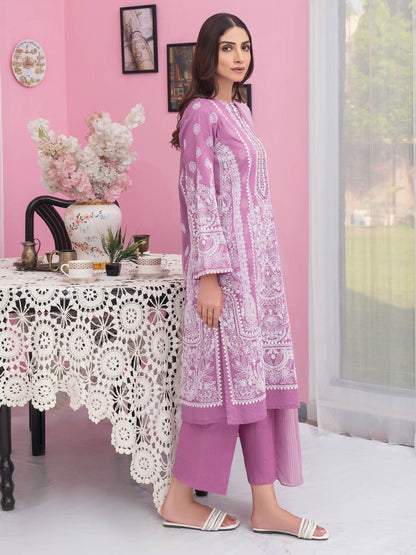 3 Piece Lawn Suit-Embroidered (Unstitched)