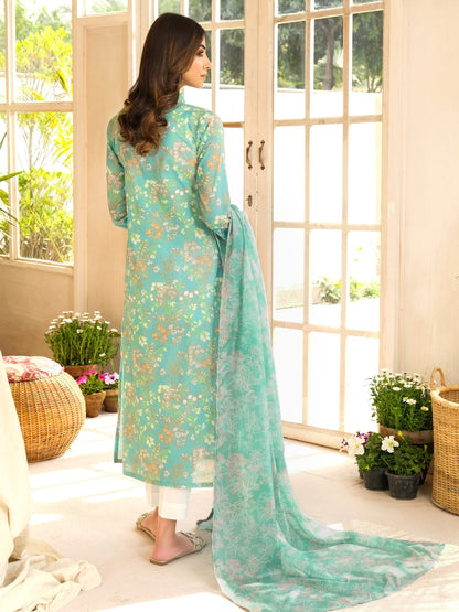 2 Piece Lawn Suit-Printed (Unstitched)