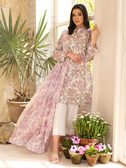 2 Piece Lawn Suit-Printed (Pret)