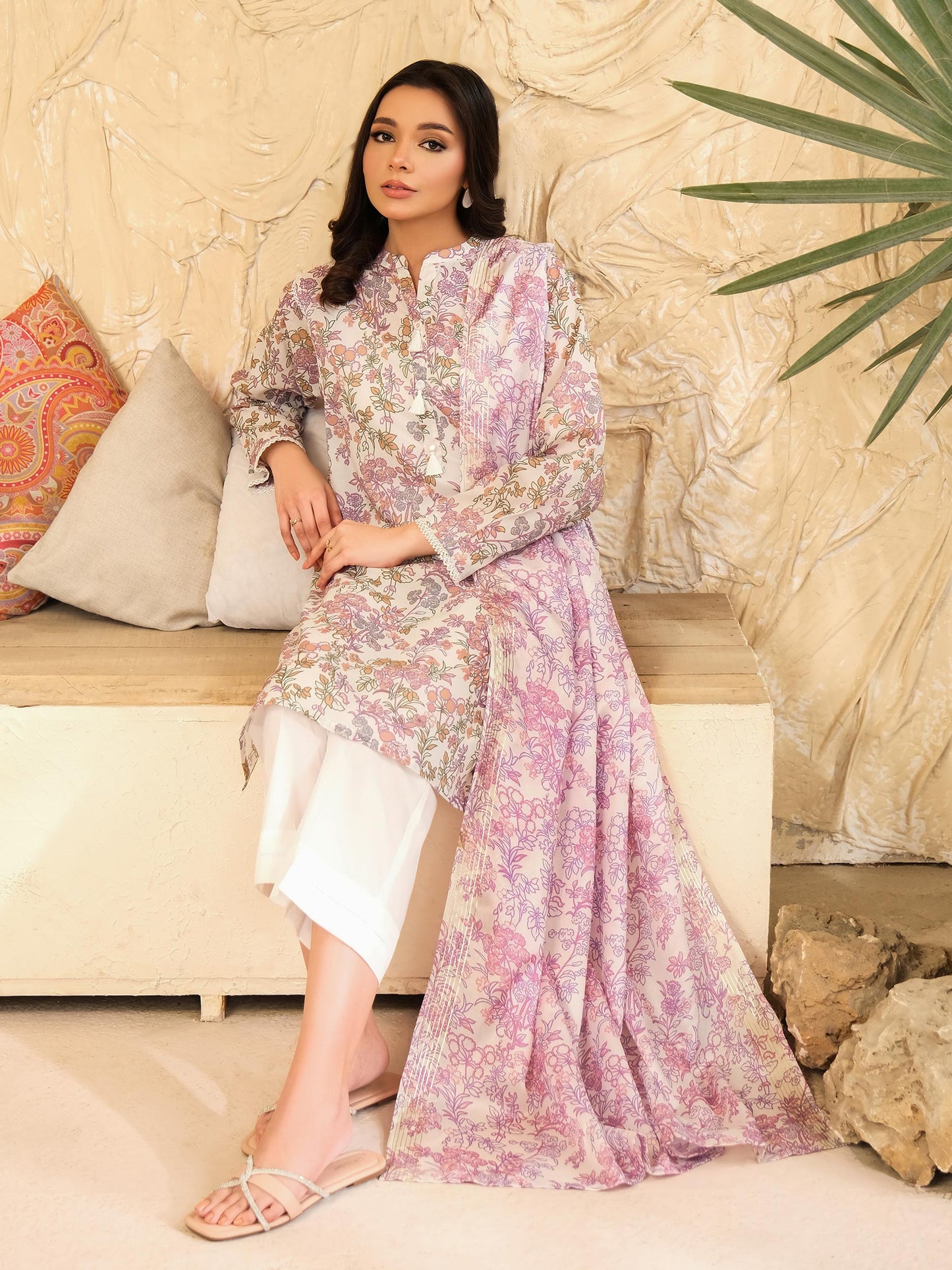2 Piece Lawn Suit-Printed (Pret)