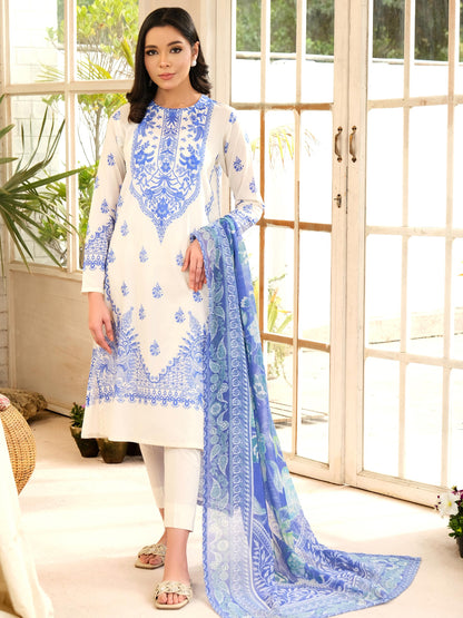 2 Piece Lawn Suit-Printed (Unstitched)