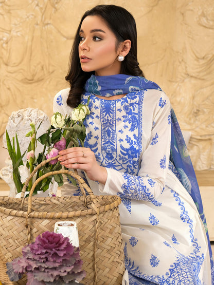 2 Piece Lawn Suit-Printed (Unstitched)