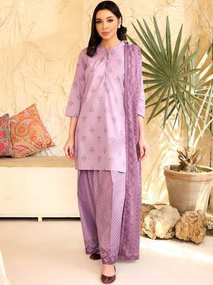3 Piece Lawn Suit-Printed (Unstitched)