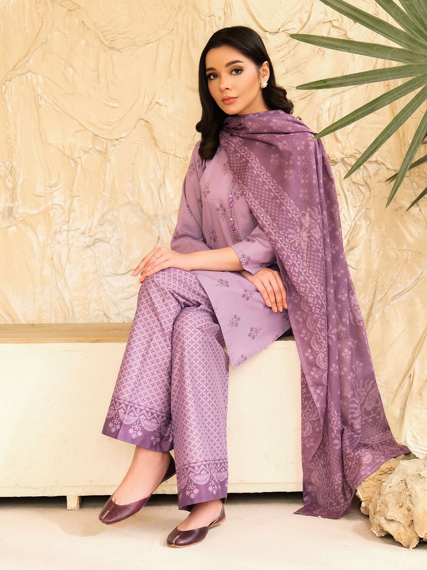 3 Piece Lawn Suit-Printed (Unstitched)