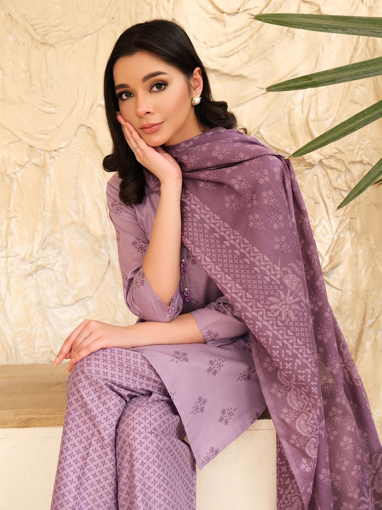 3 Piece Lawn Suit-Printed (Unstitched)