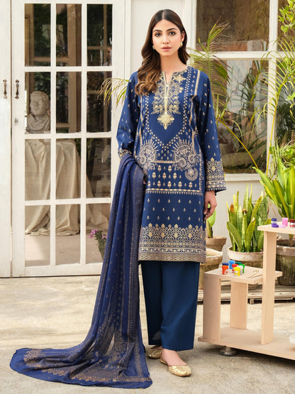 3 Piece Lawn Suit-Paste Print (Unstitched)
