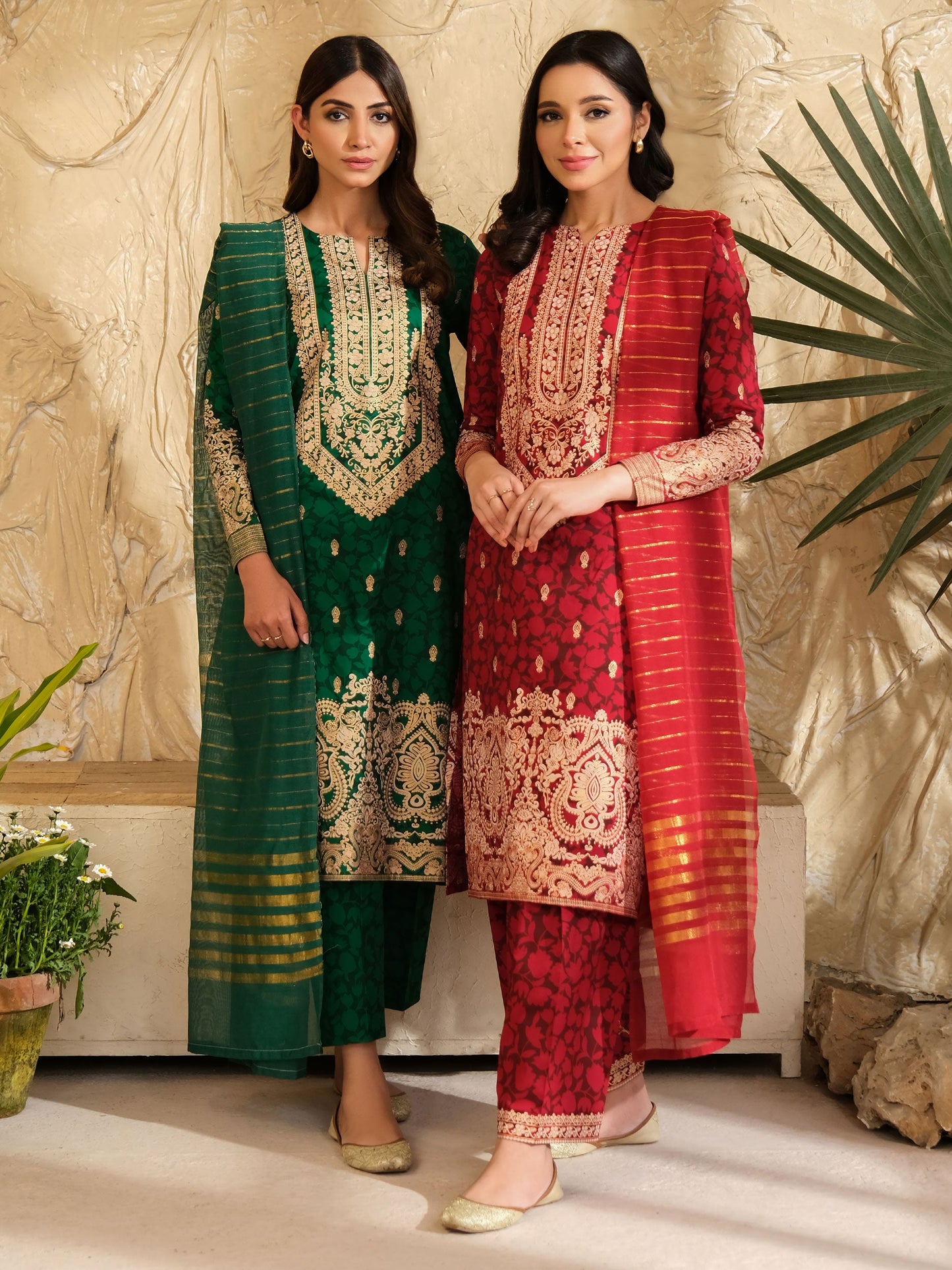 3 Piece Lawn Suit-Paste Print (Unstitched)