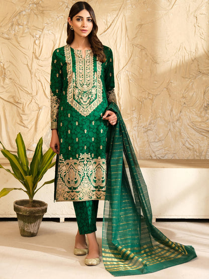 3 Piece Lawn Suit-Paste Print (Pret)
