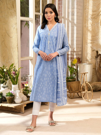 2 Piece Lawn Suit-Paste Print (Unstitched)