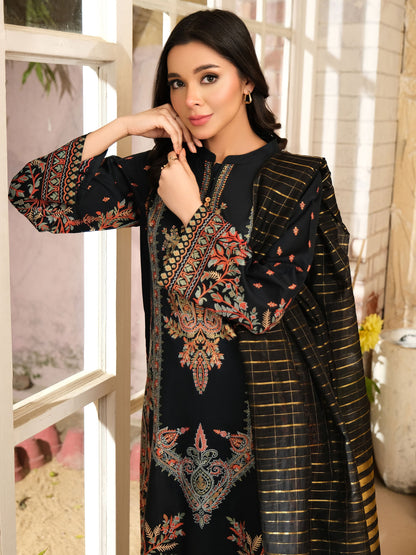 3 Piece Lawn Suit-Paste Print (Unstitched)