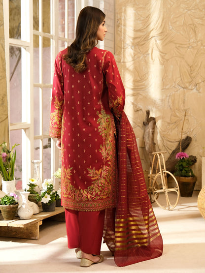 3 Piece Lawn Suit-Paste Print (Unstitched)