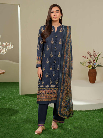 3 Piece Lawn Suit-Printed (Unstitched)