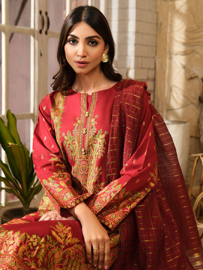 3 Piece Lawn Suit-Paste Print (Unstitched)