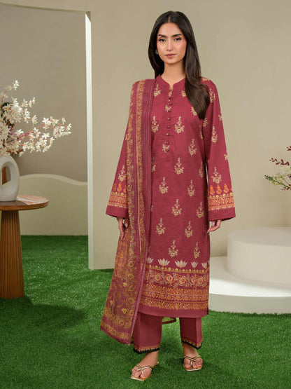 3 Piece Lawn Suit-Printed (Unstitched)